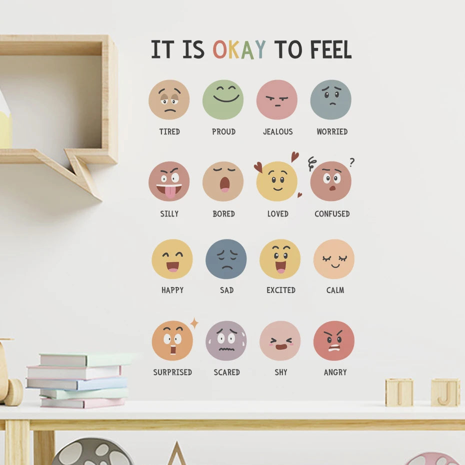 My Feelings Wall Decal