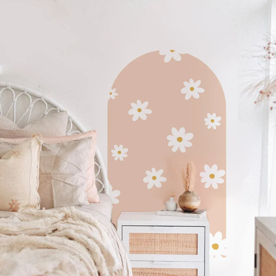 Daisy Arch Wall Decal