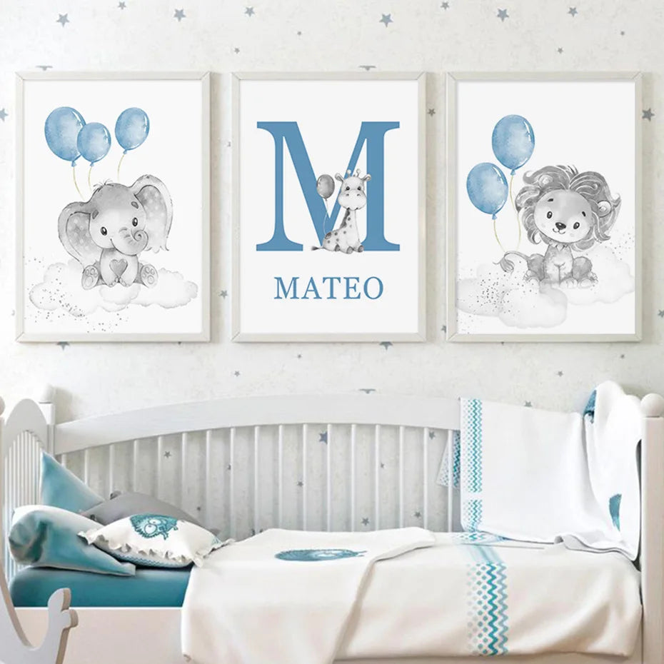 Baby Blue Canvas Print