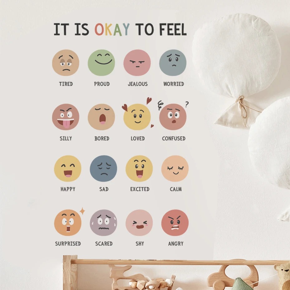 My Feelings Wall Decal