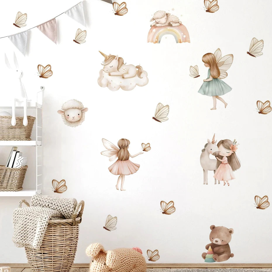 Fairytale Friends Wall Decal