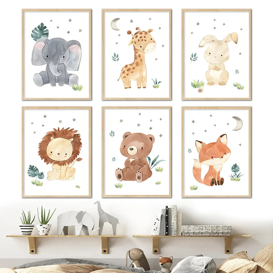 Adorable Animal Canvas Prints