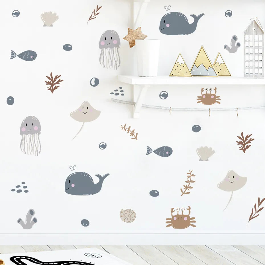 Under The Sea Wall Decal