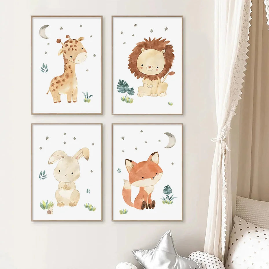 Adorable Animal Canvas Prints