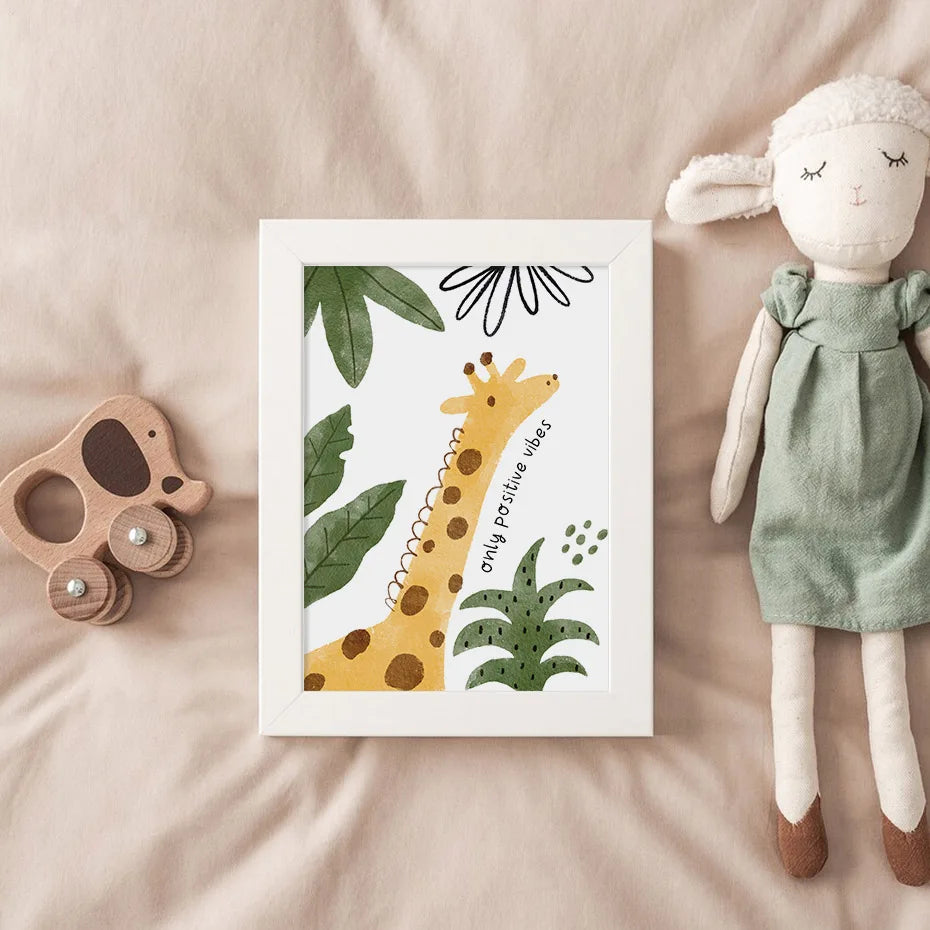 Tiny Tots Safari Canvas Prints