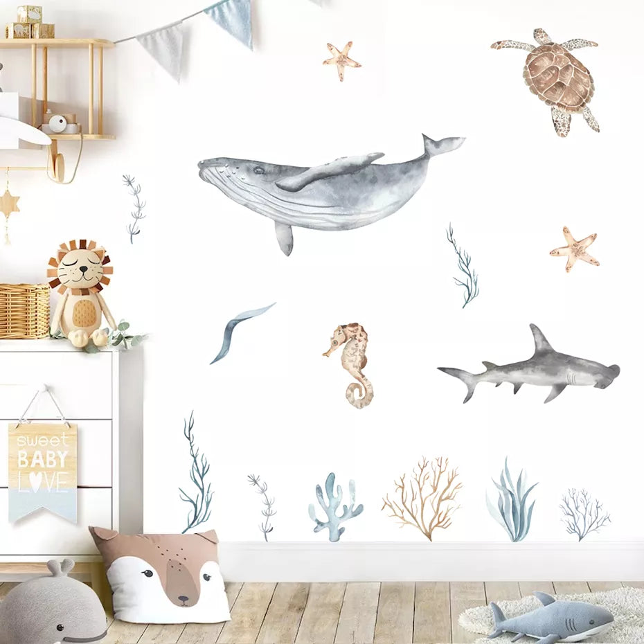 Underwater Wonders Wall Decal