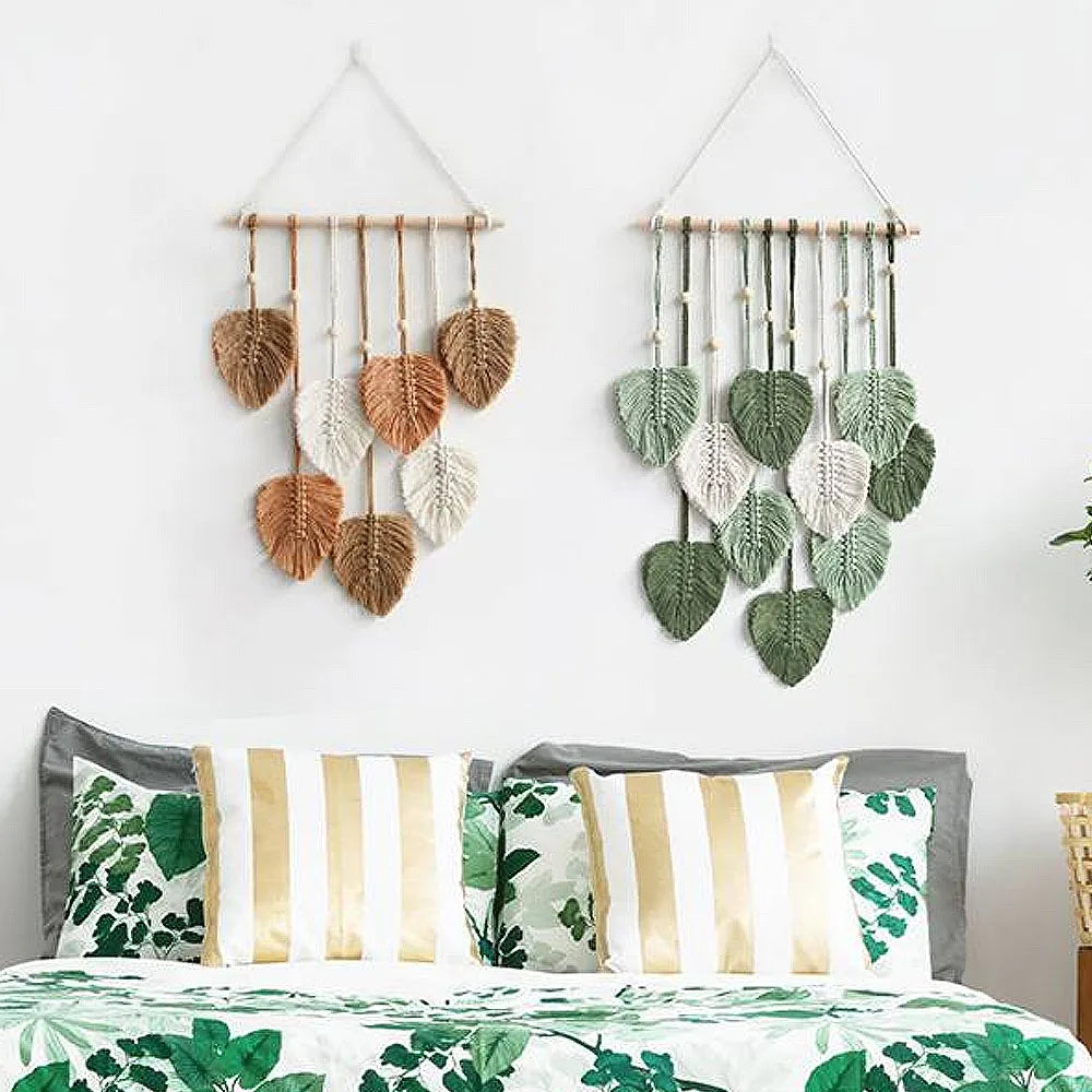 Leafy Dreams Wall Hanging