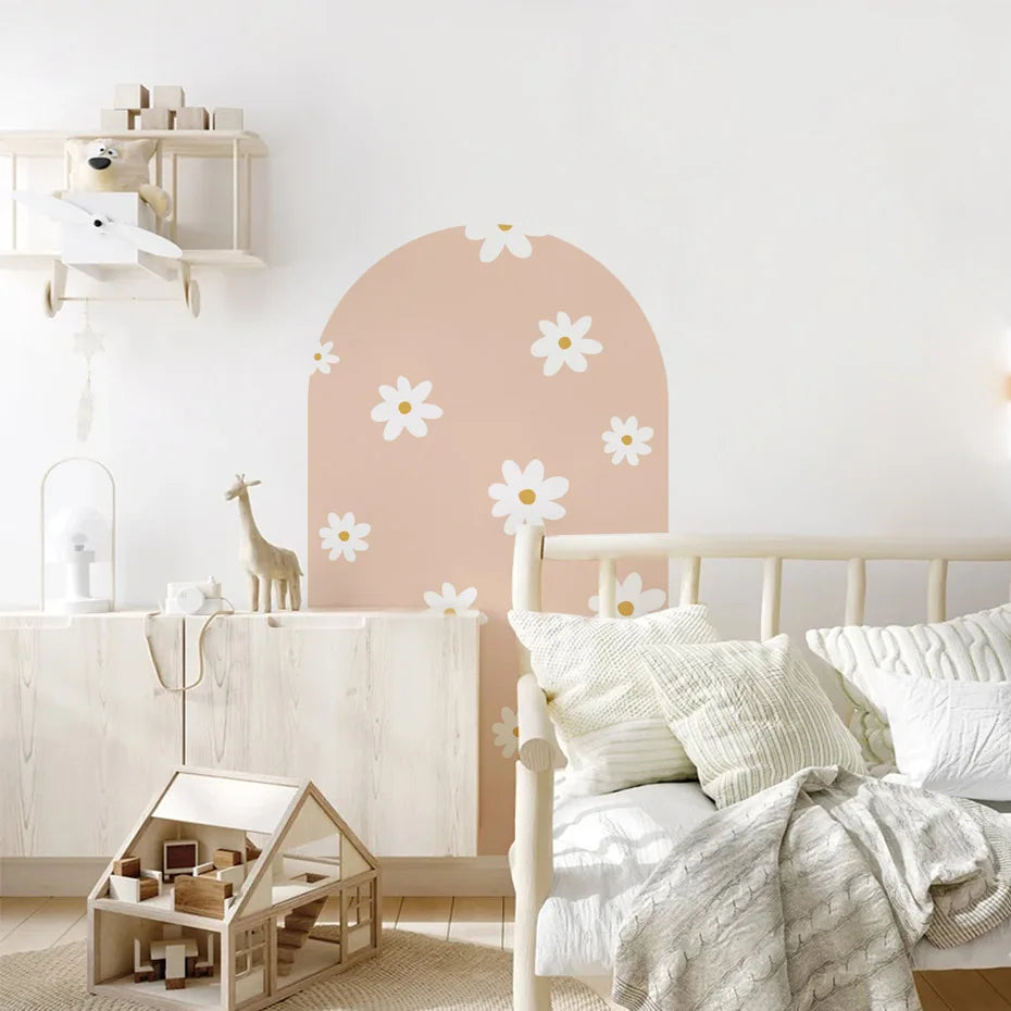 Daisy Arch Wall Decal