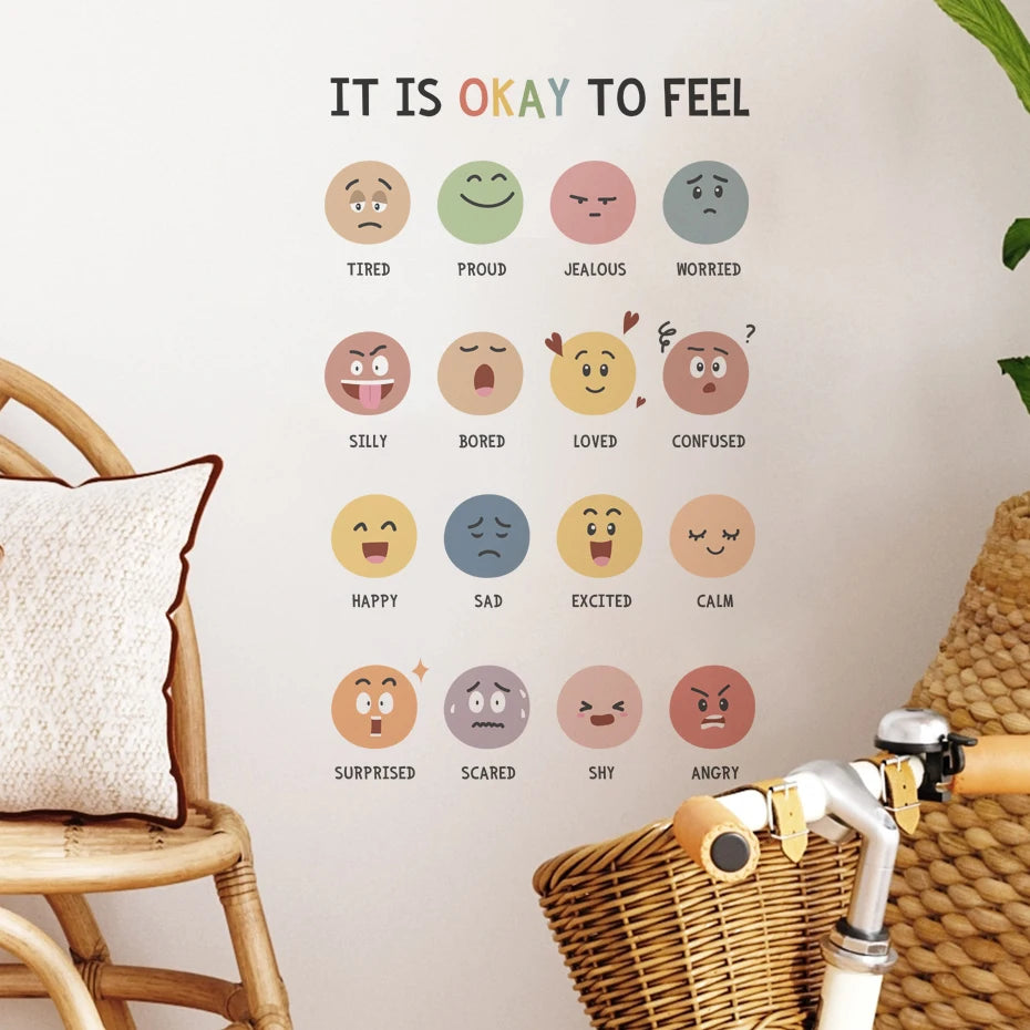 My Feelings Wall Decal