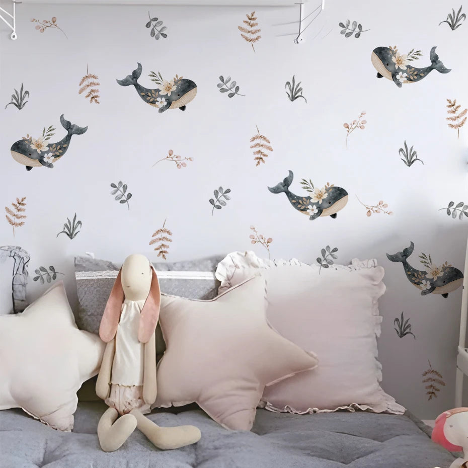 Aloha Sea Snuggles Wall Decal