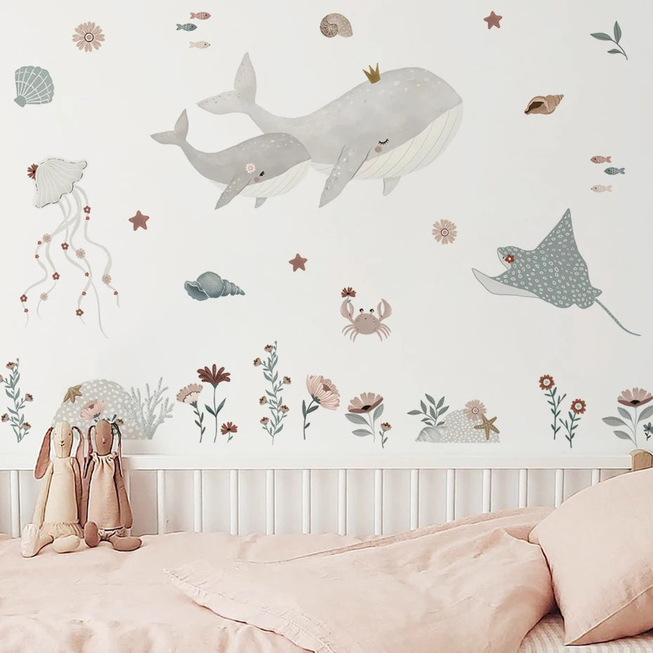 Aquatic Wonderland Wall Decal