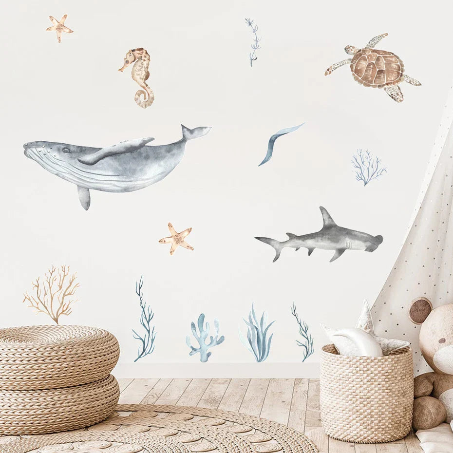 Underwater Wonders Wall Decal