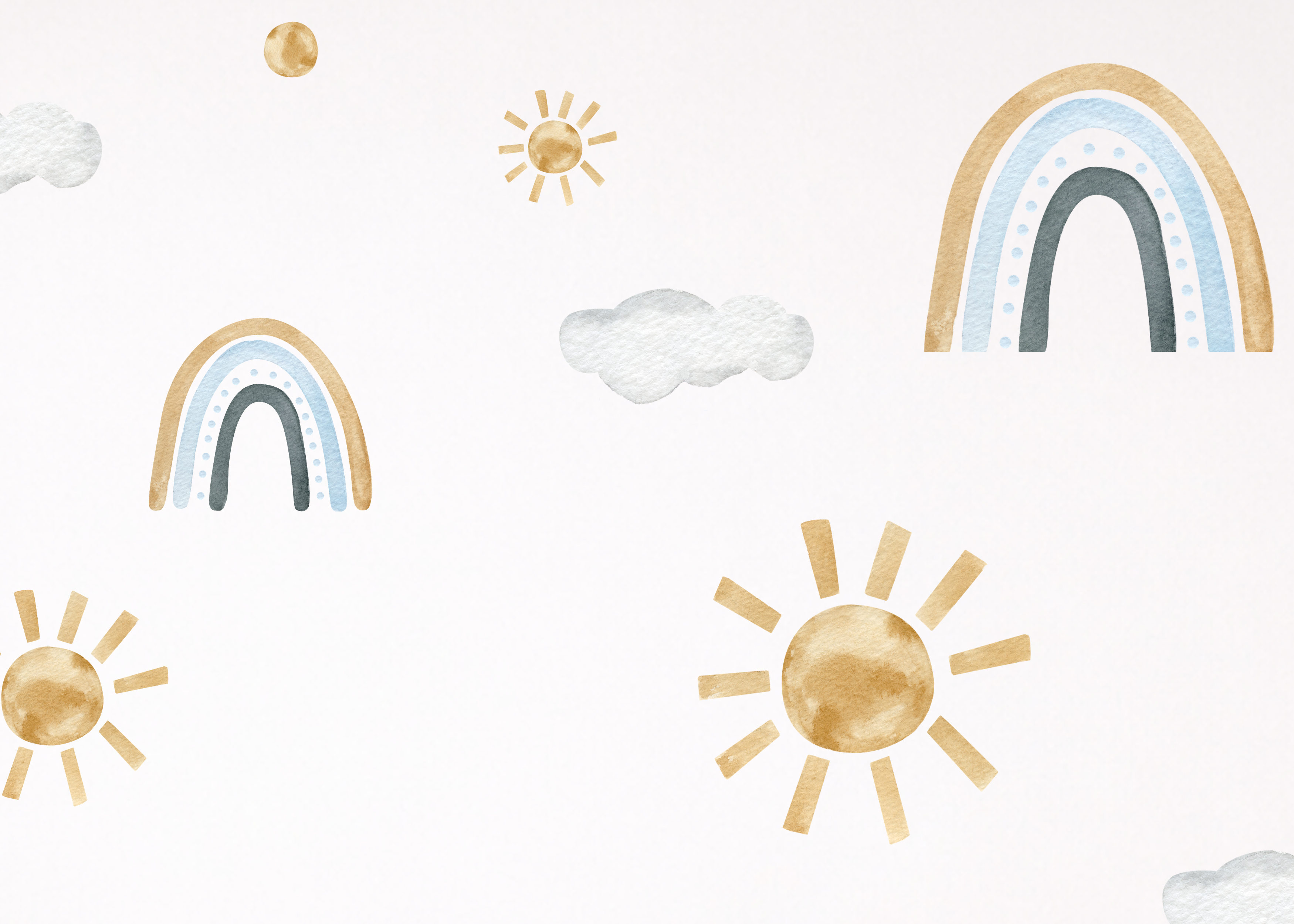 Golden Sky Wall Decal