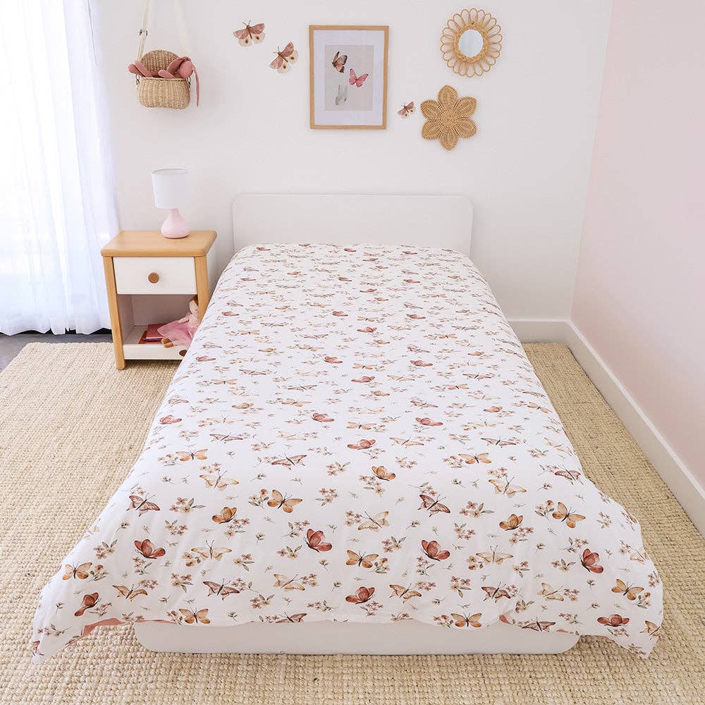 Butterfly Organic Cotton Quilt Cover