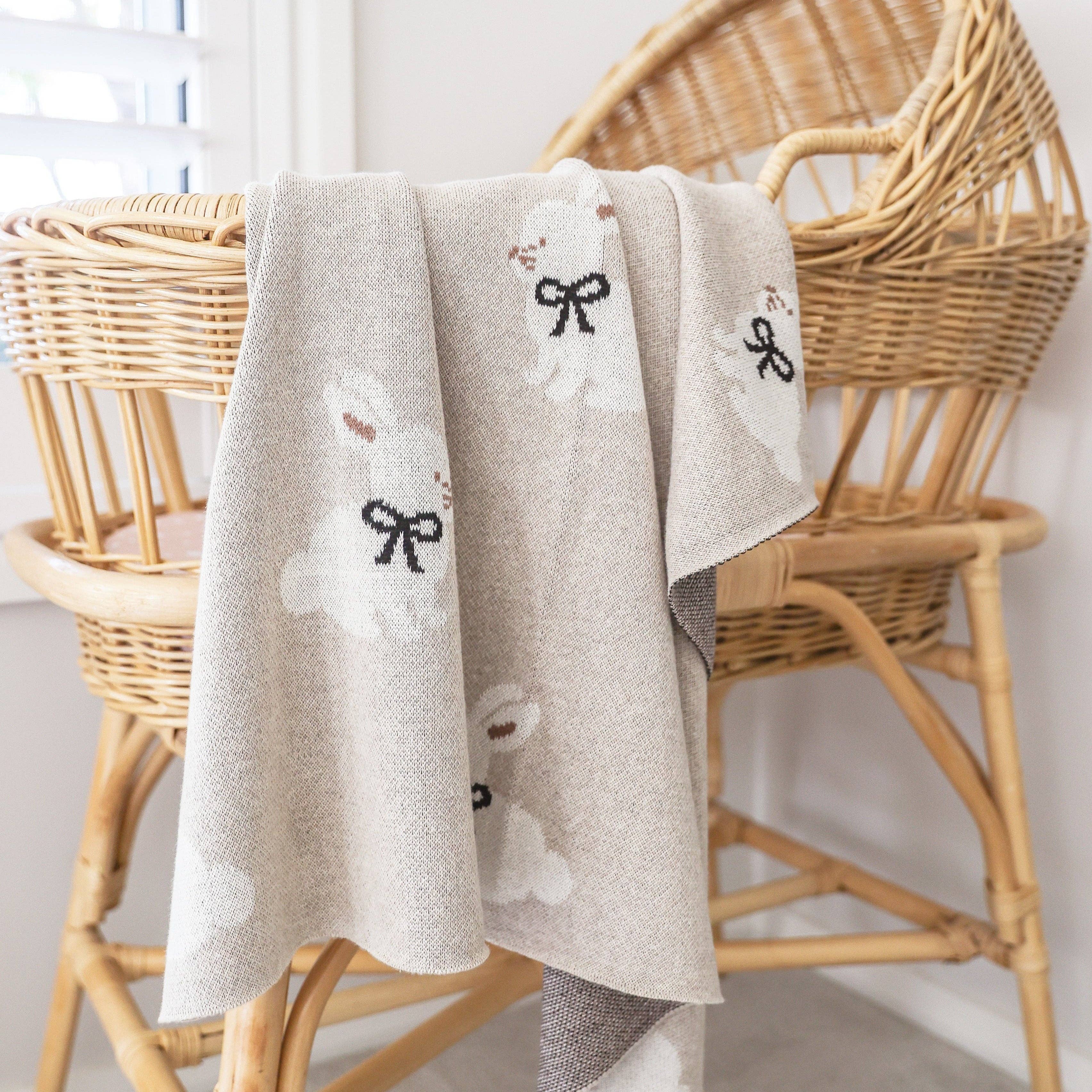 Baby Bunny Blanket Natural