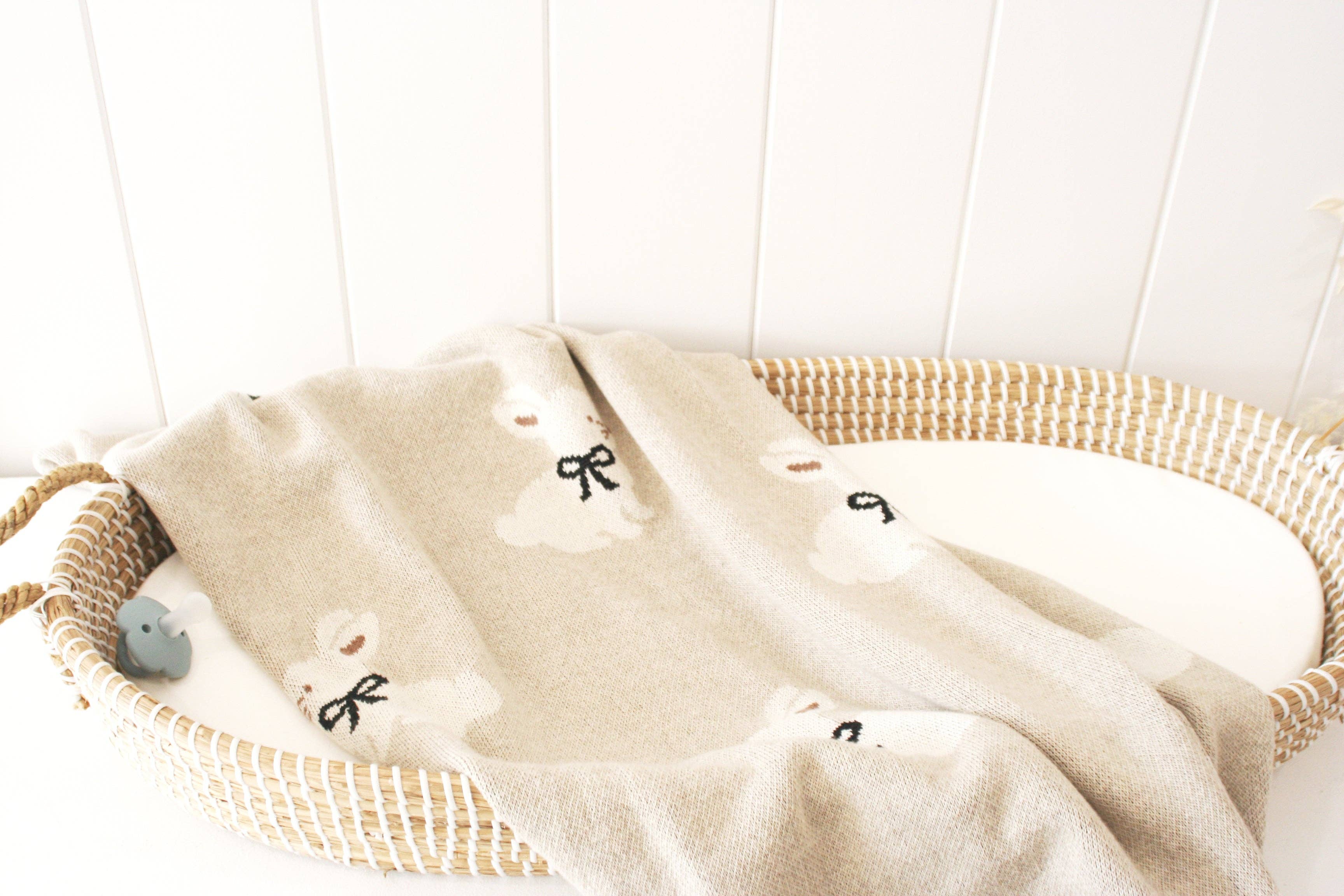 Baby Bunny Blanket Natural