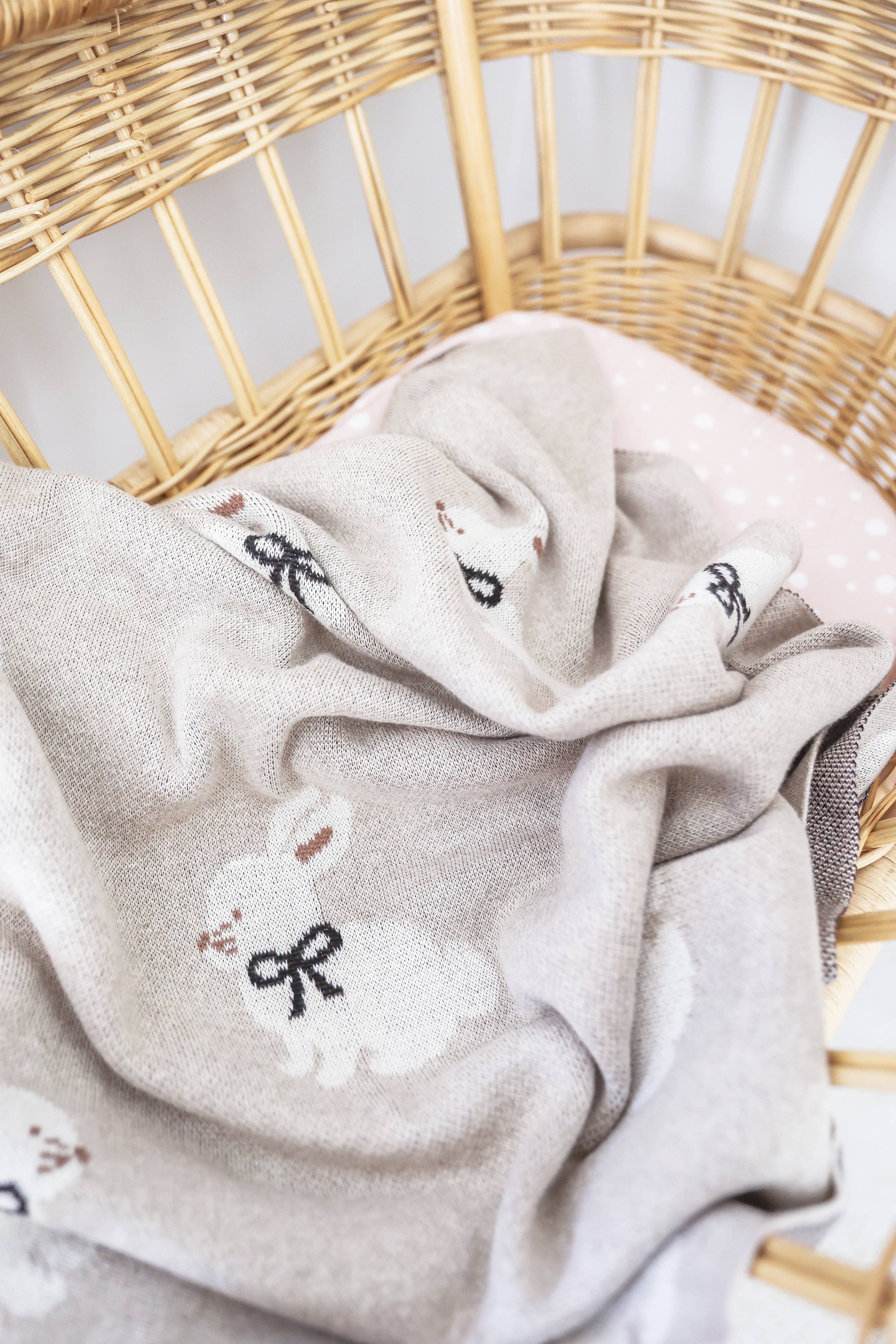 Baby Bunny Blanket Natural