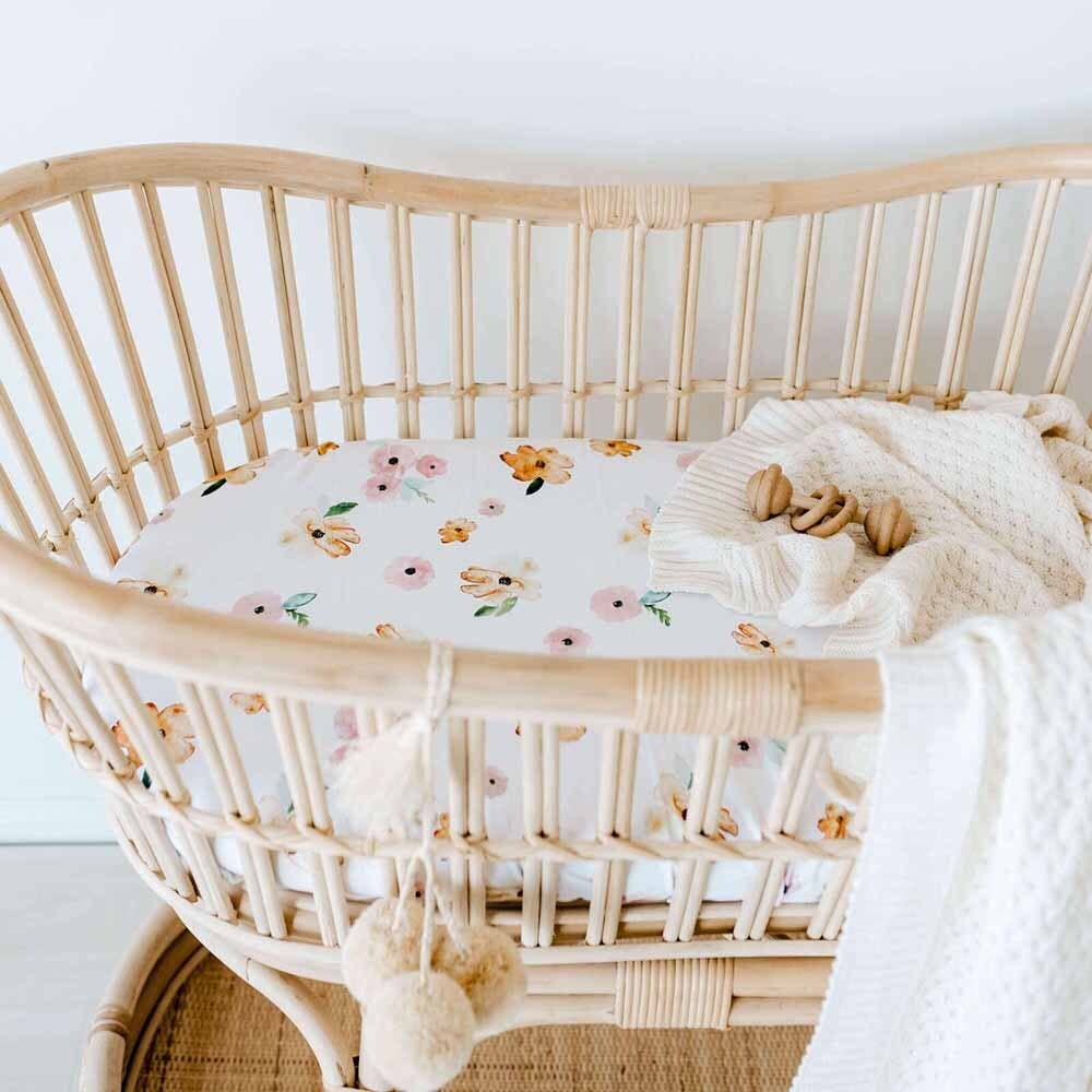 Poppy Bassinet Sheet
