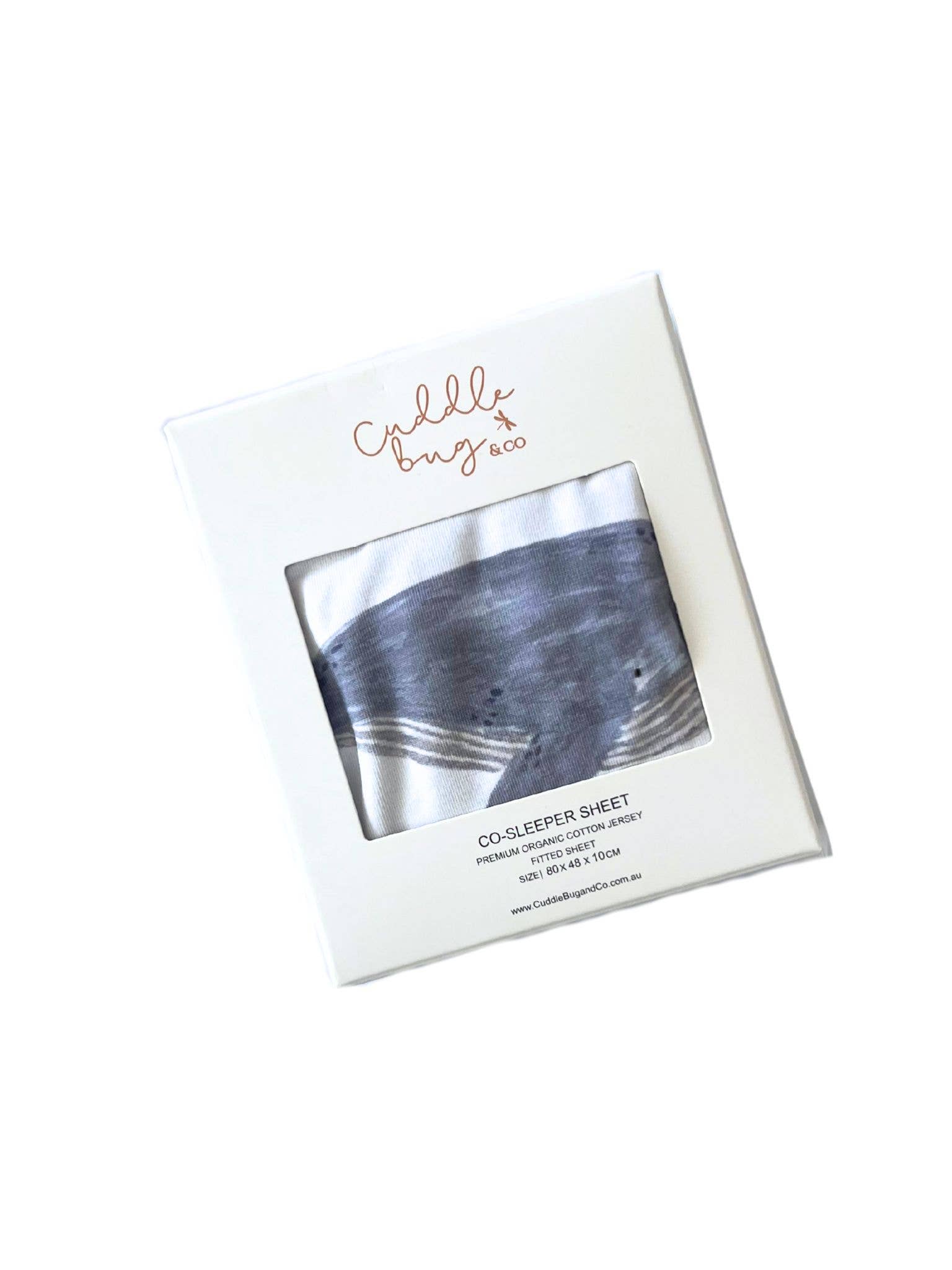Whales Co-Sleeper Sheet