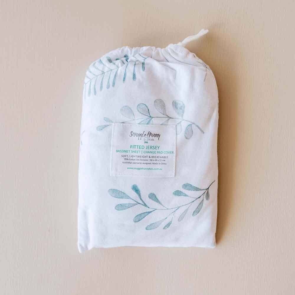Wild Fern Bassinet Sheet / Change Pad Cover