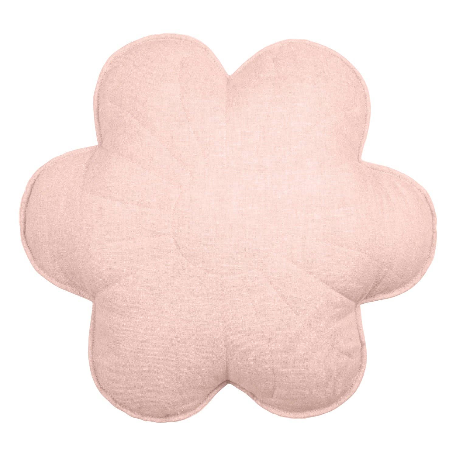 Linen Bloom Lily Pillow