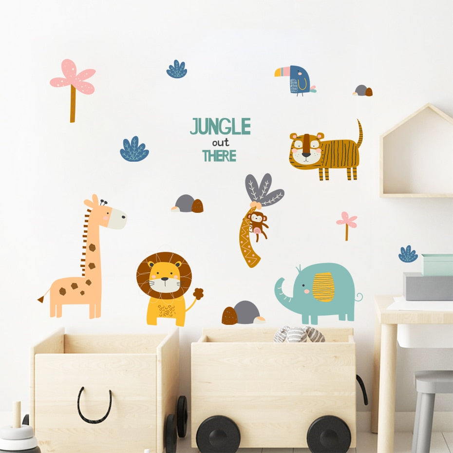 It's A Jungle Out There Wall Decal