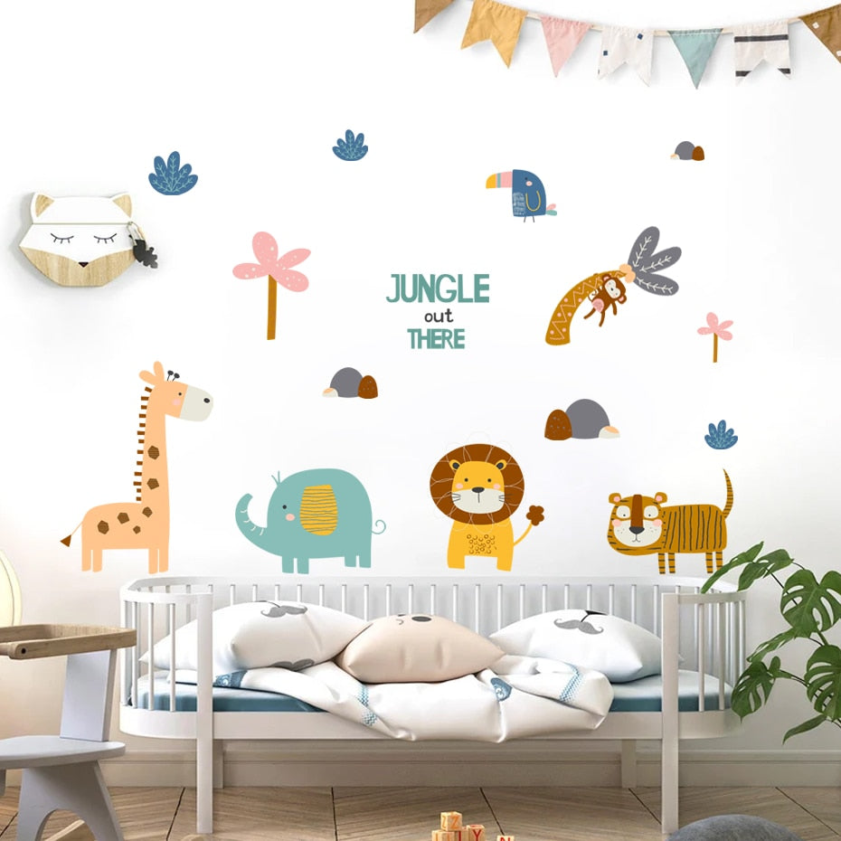 It's A Jungle Out There Wall Decal