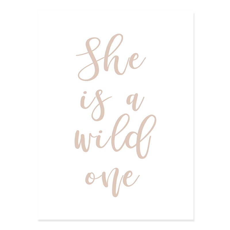 Wild One Canvas Wall Print (Set of 3)