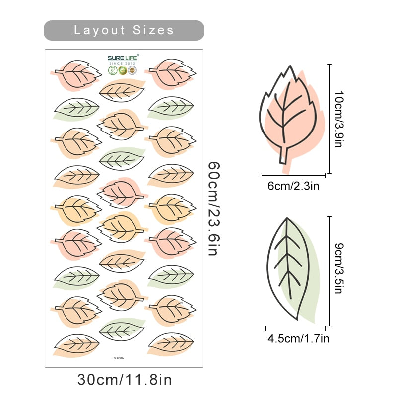 Buy now from My Snug Bug Wall Decals Autumn Leaves Wall Decal Snug Bug
