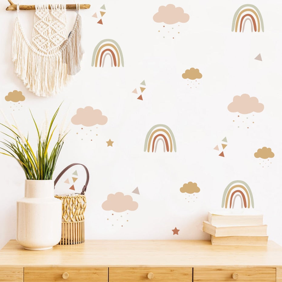 Autumn Rainbow Wall Decal