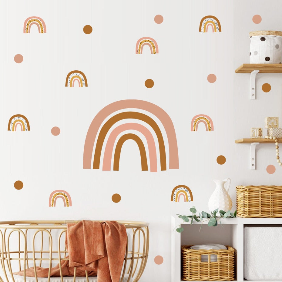 Autumn Rainbow Wall Decal