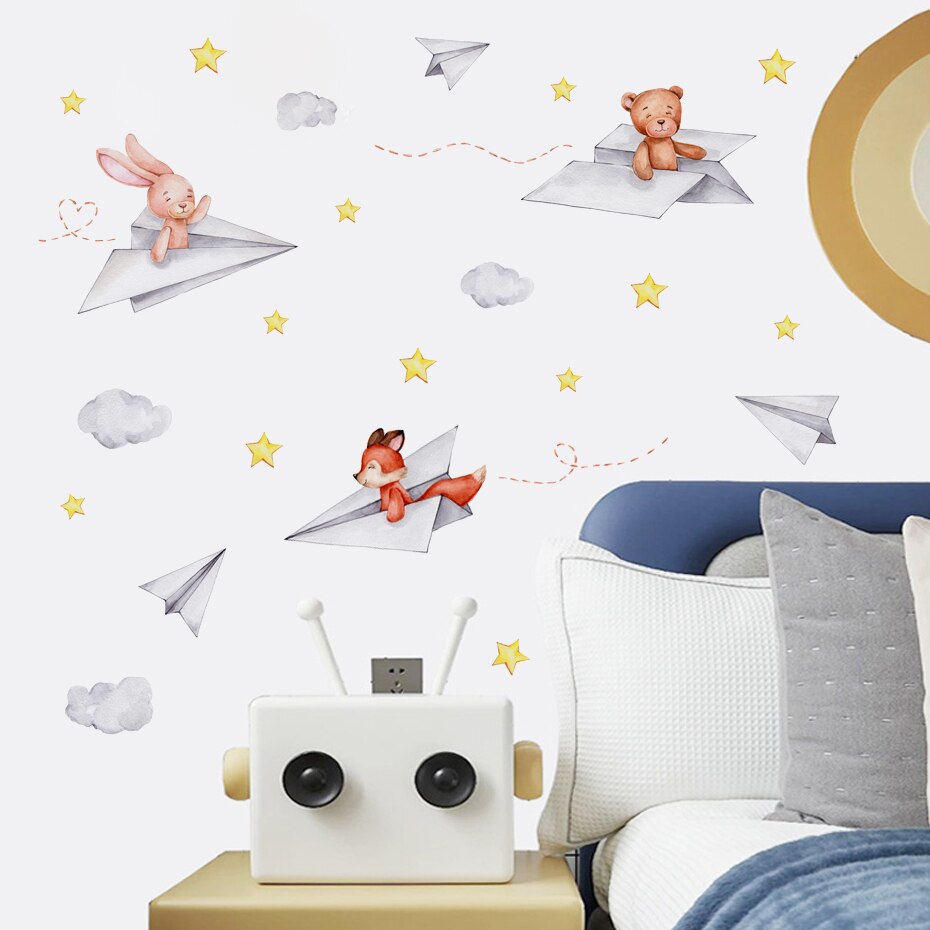 Up, Up and Away Wall Decal