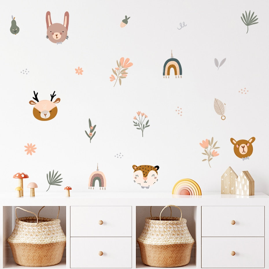 Forest Friends Wall Decal