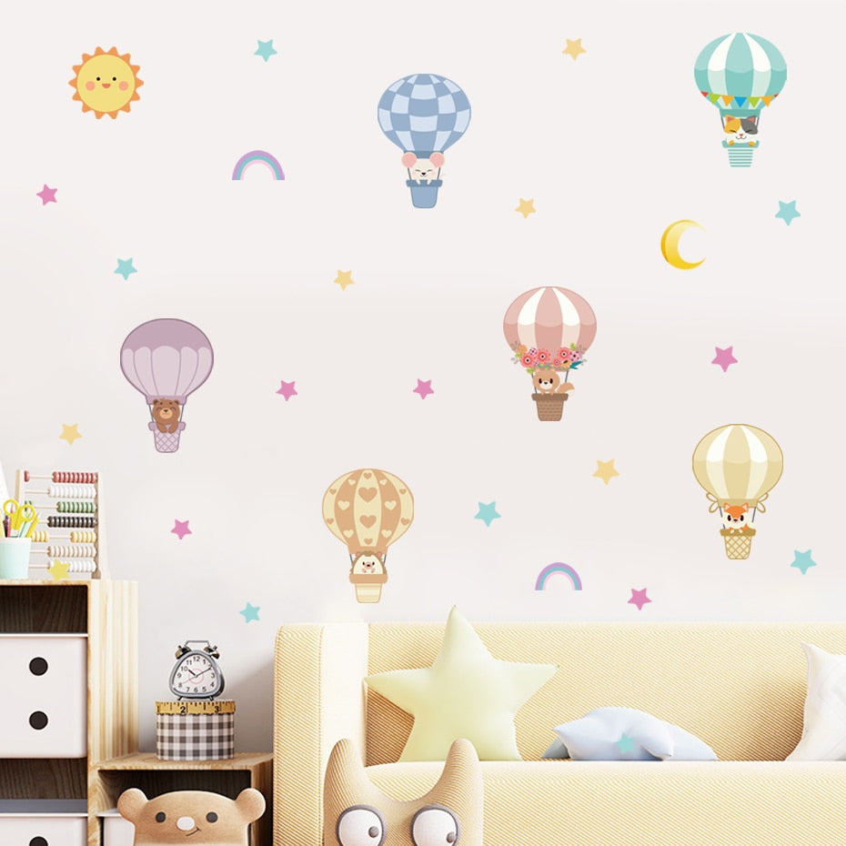 Floating In The Sky Wall Decal