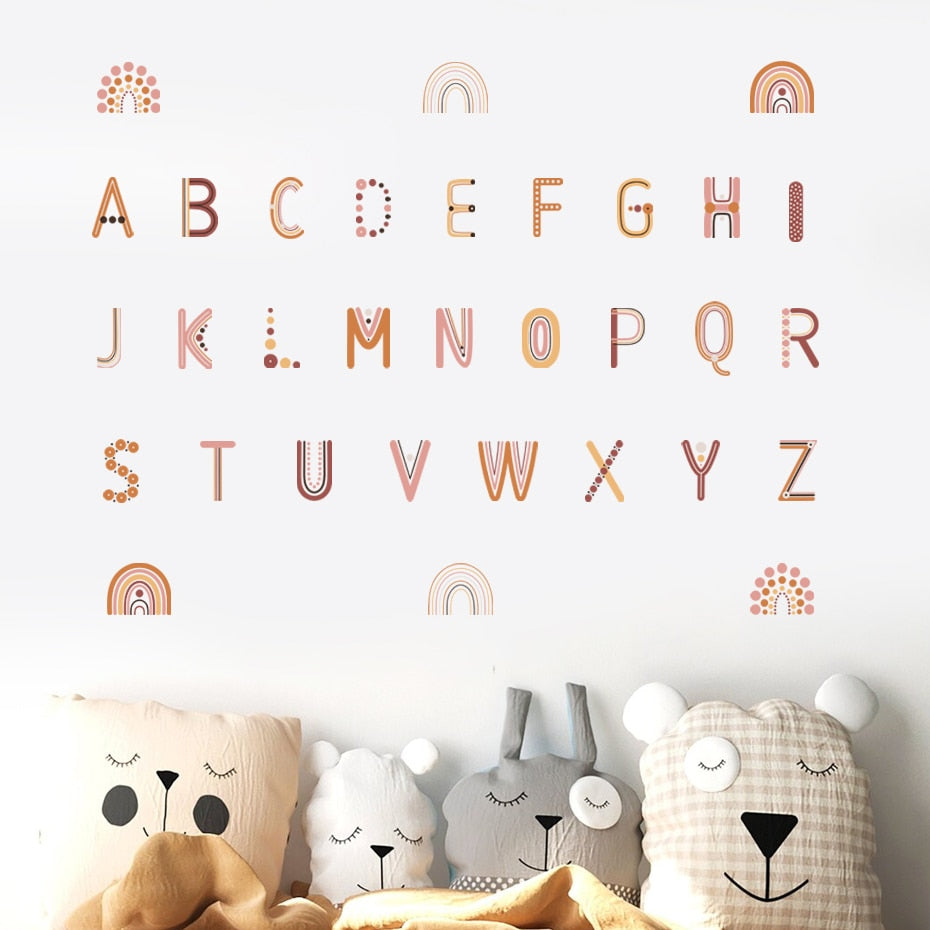 Alphabet Wall Stickers