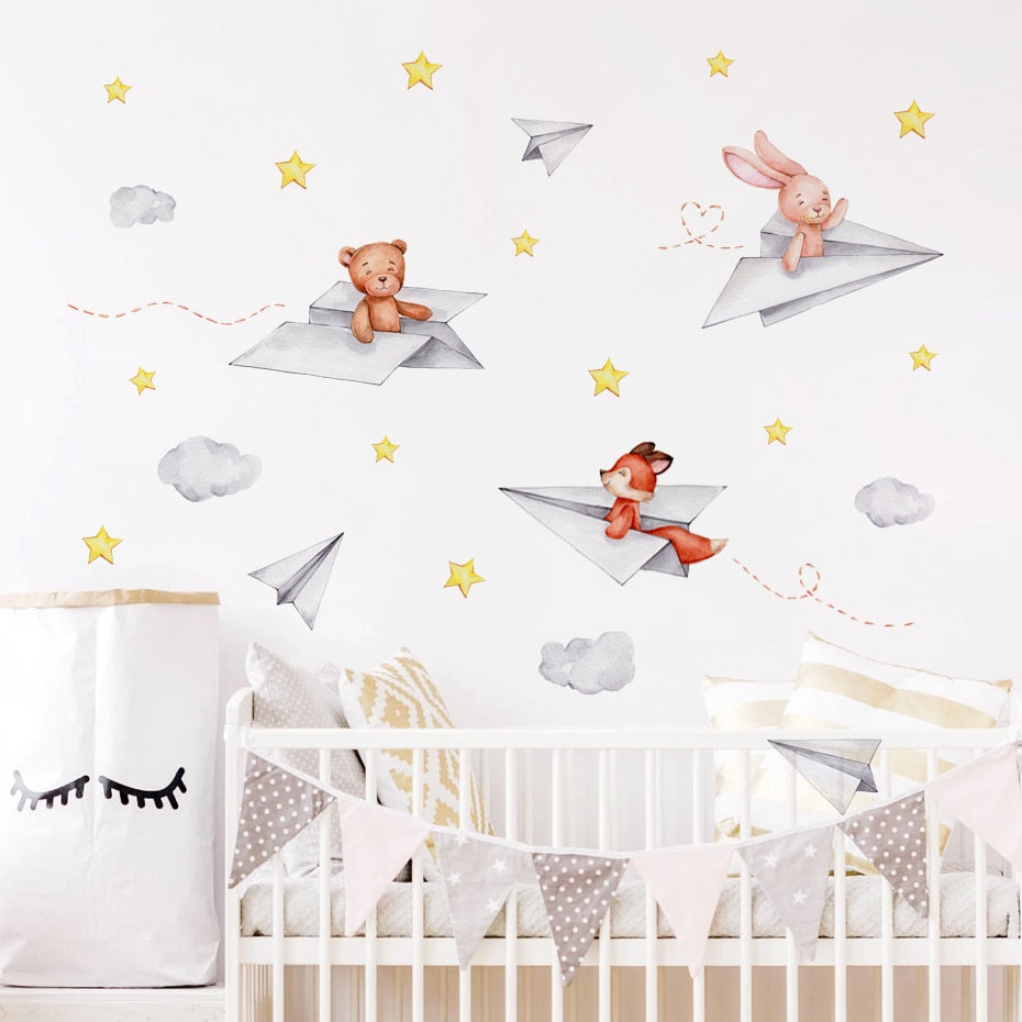 Up, Up and Away Wall Decal