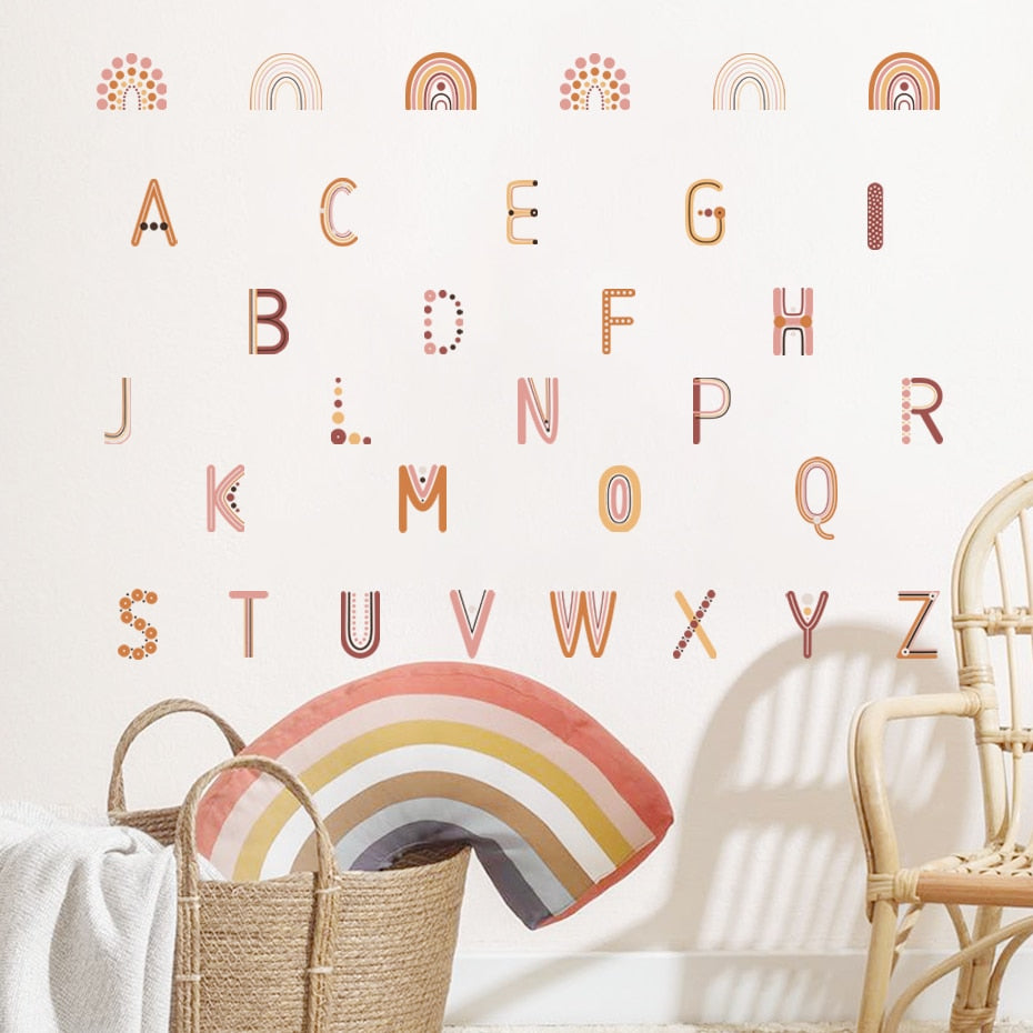 Alphabet Wall Stickers