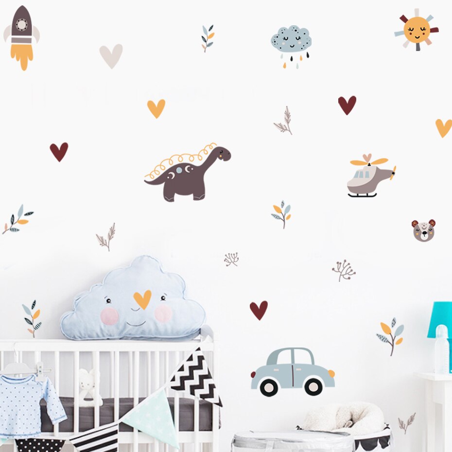 Urban Dinosaurs Wall Decal