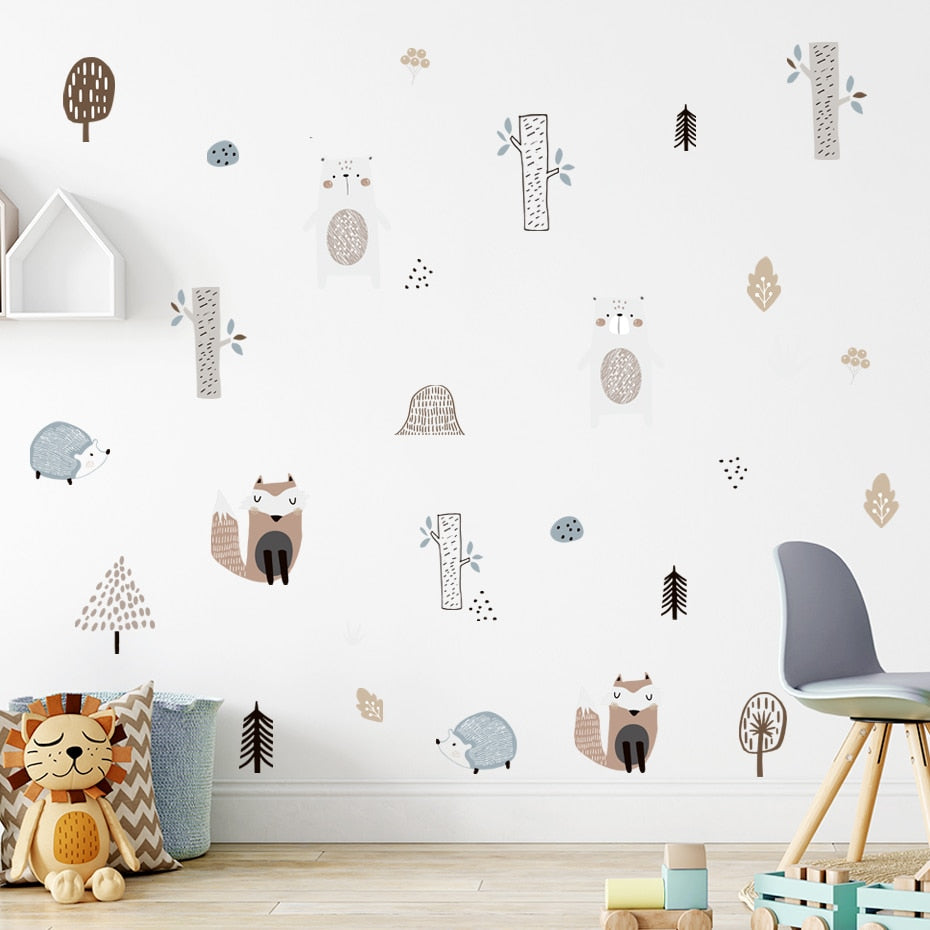 Autumn In The Forest Wall Decal