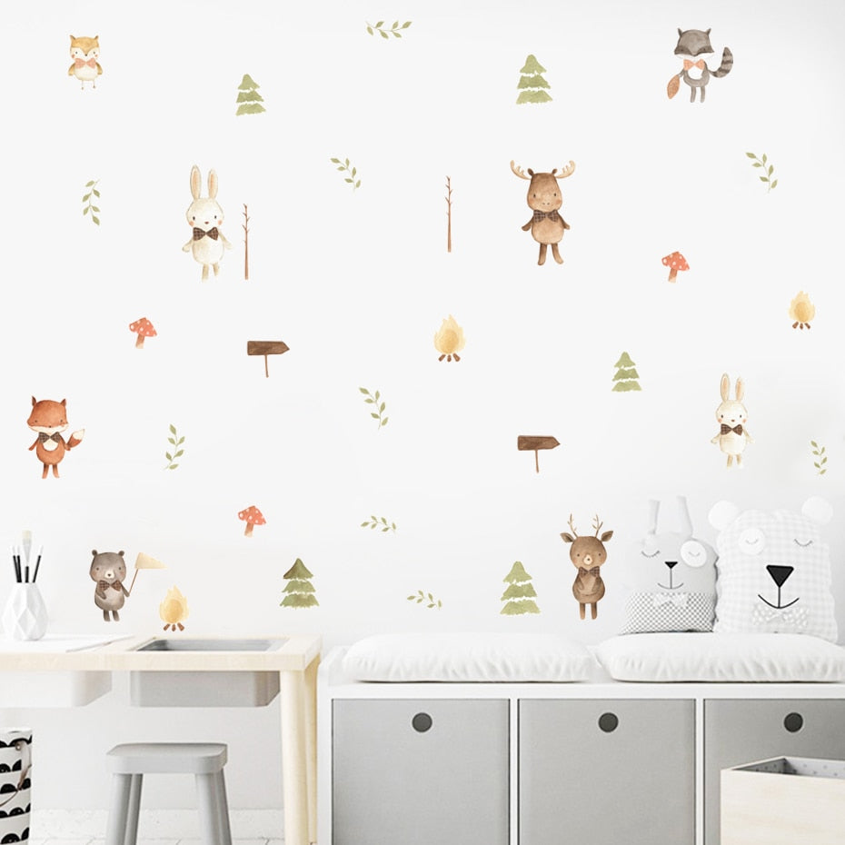 Little Woodlands Wall Decal