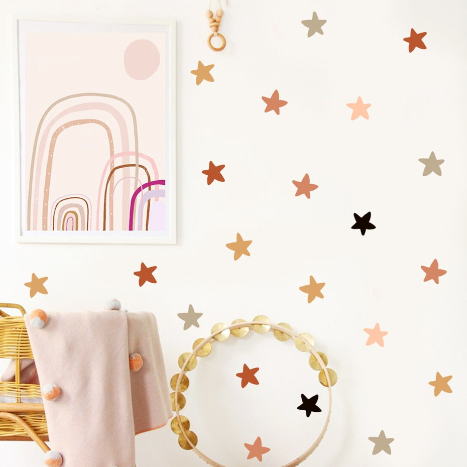 Stars & Hearts Wall Decal