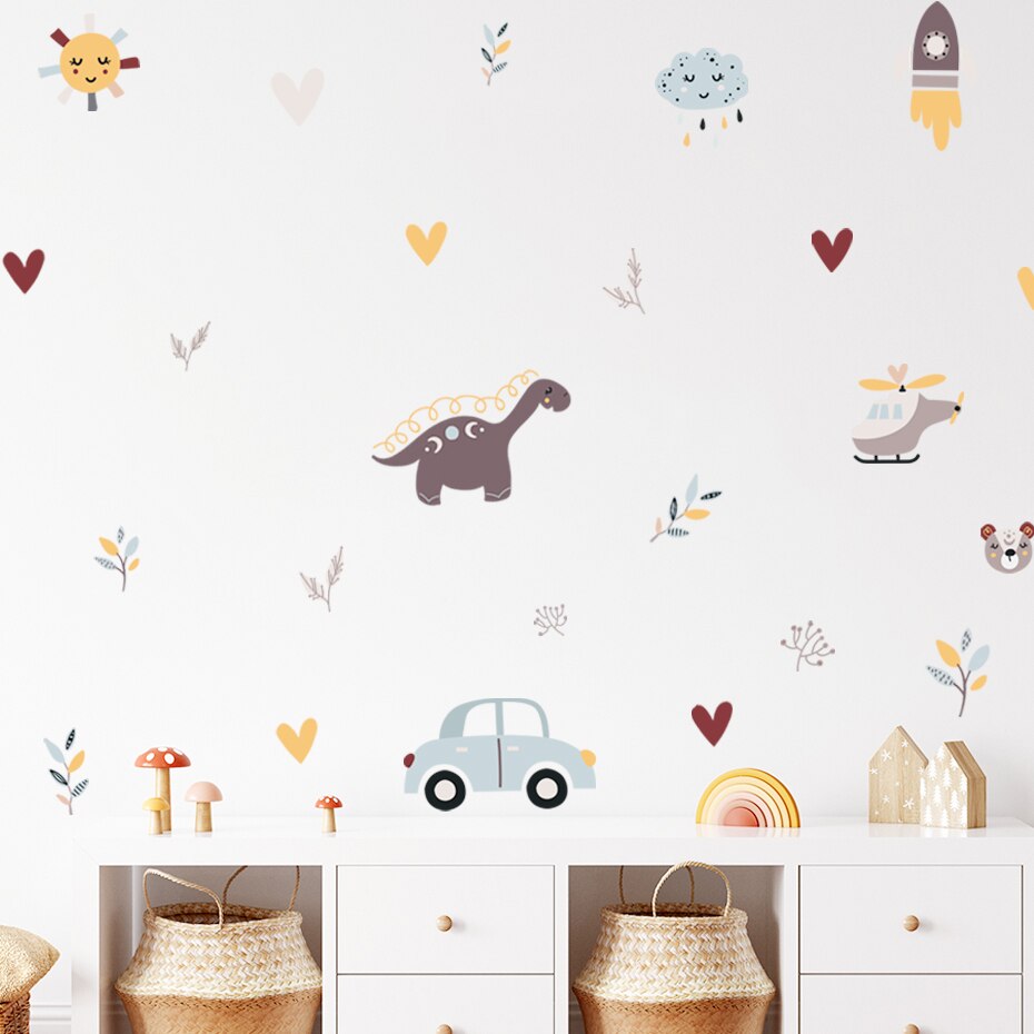 Urban Dinosaurs Wall Decal