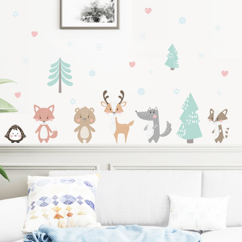 Forest Animals Wall Decal