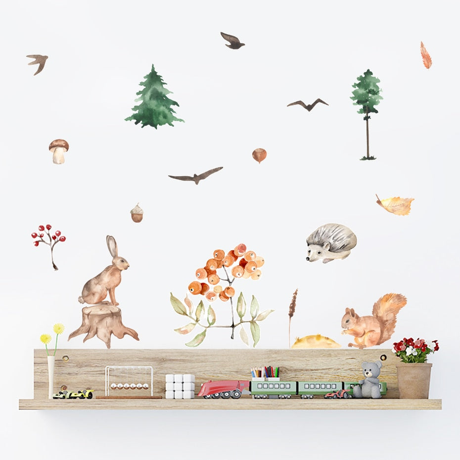 On The Forest Floor Wall Decal