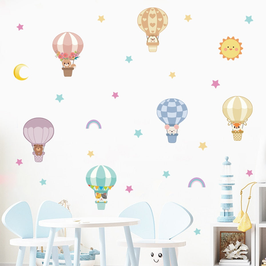 Floating In The Sky Wall Decal