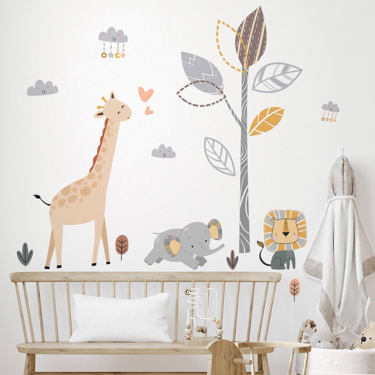 Safari Stroll Wall Decal