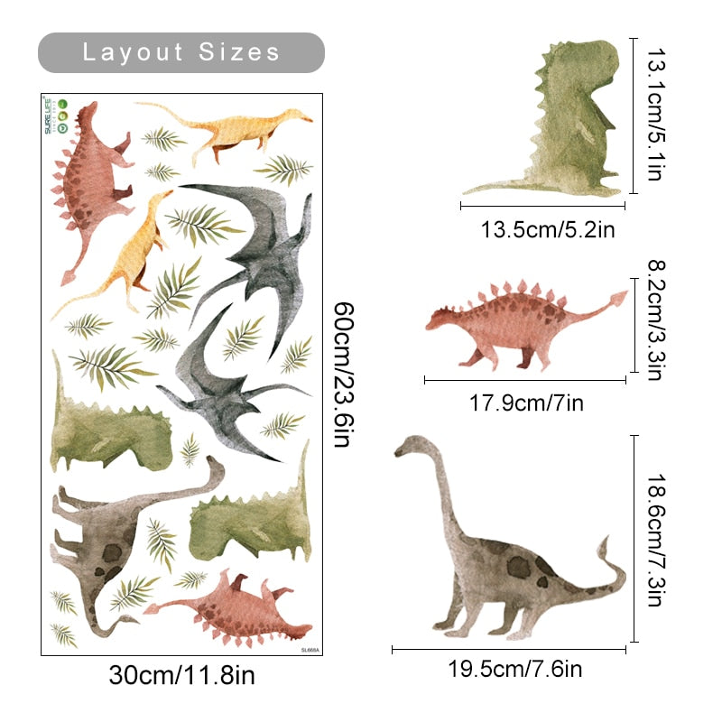 Jurassic Fun Wall Decal