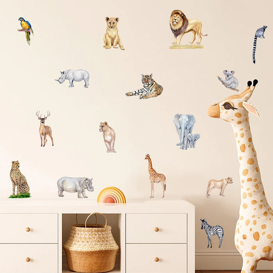 African Safari Wall Decal