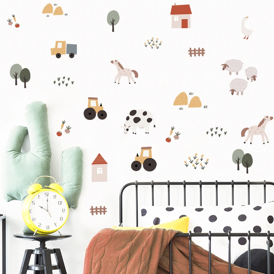 Old MacDonald Had A Farm Wall Decal