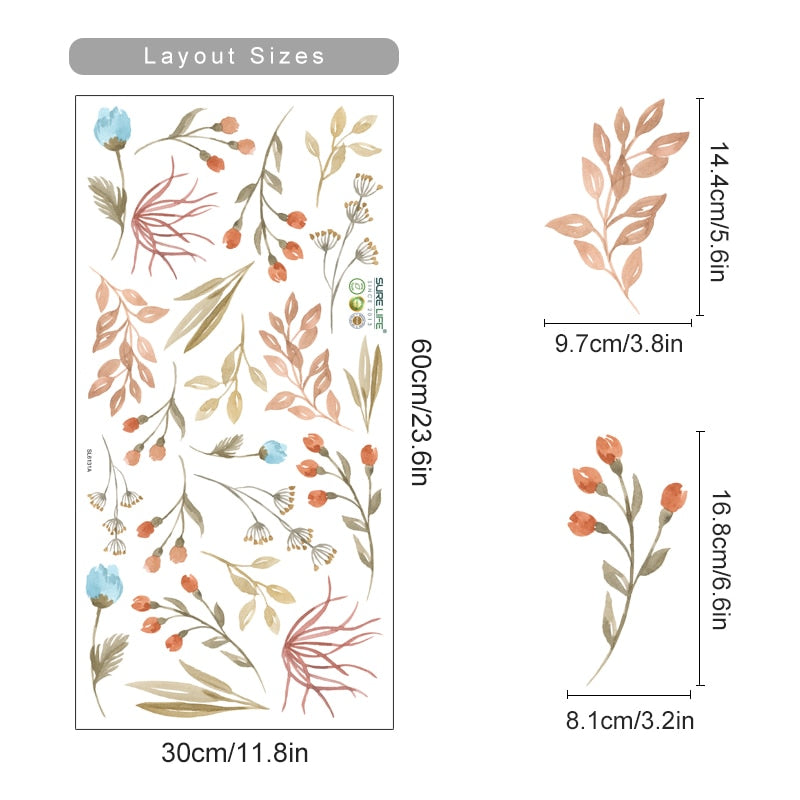 Wildflower Wall Decal